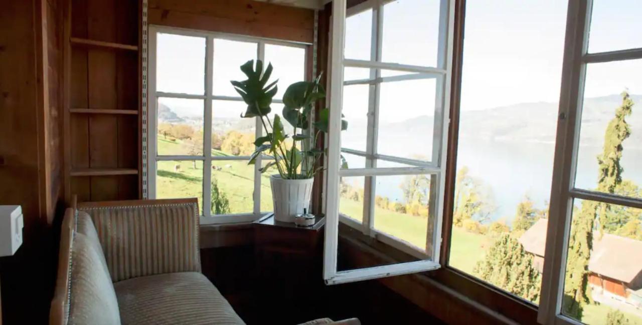 Lakeview Rustic Krattigen Kültér fotó